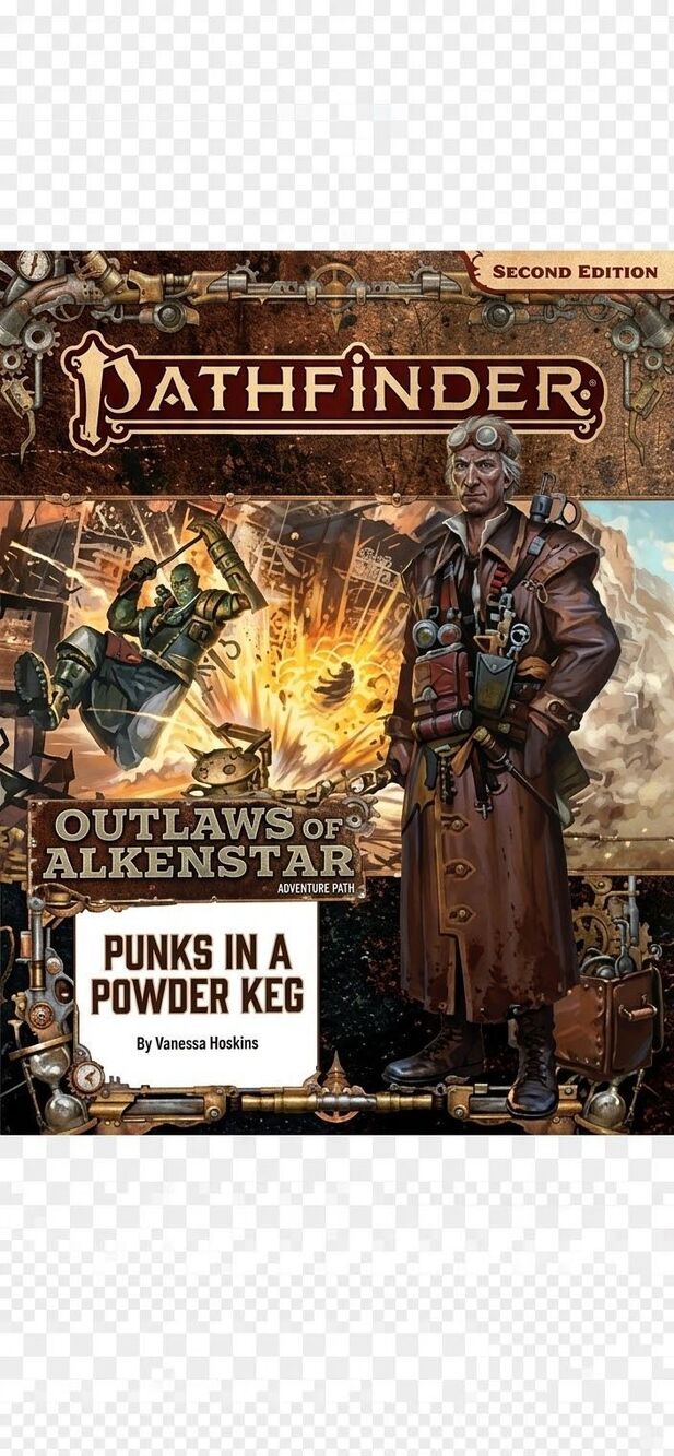 Pathfinder 2e Adventure Path #178: Punks in a Powder Keg (Outlaws Alkenstar 1)
